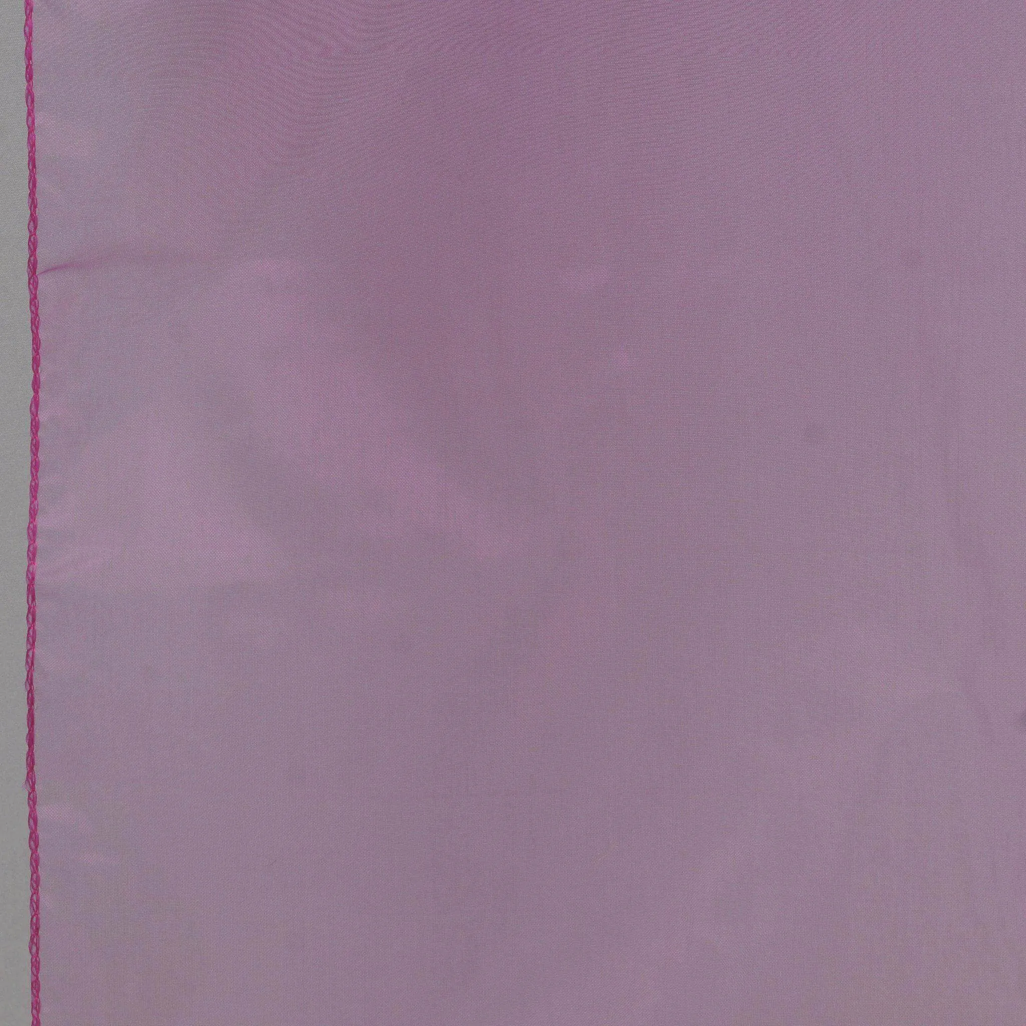 10 Pack Sheer Organza Table Runners 14"x108" Fuchsia - Lightweight Table Decor