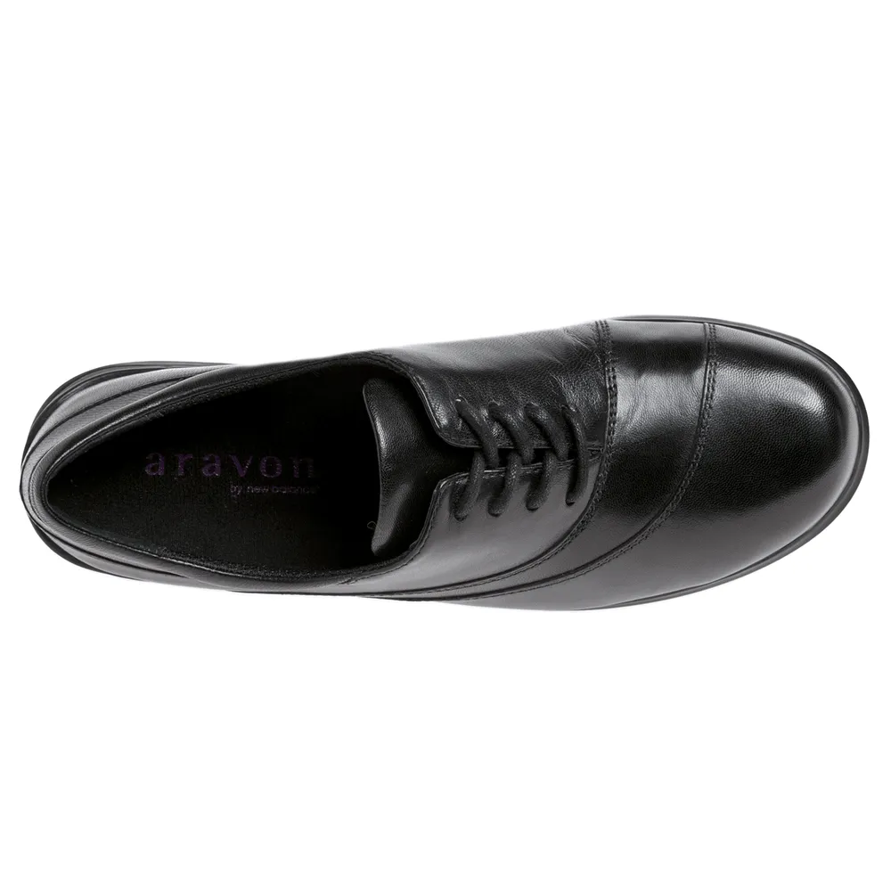 Aravon Women's Francesca Lace Shoes- Black