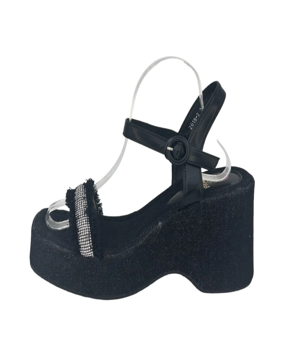 Black Jeans on Beach Sandals