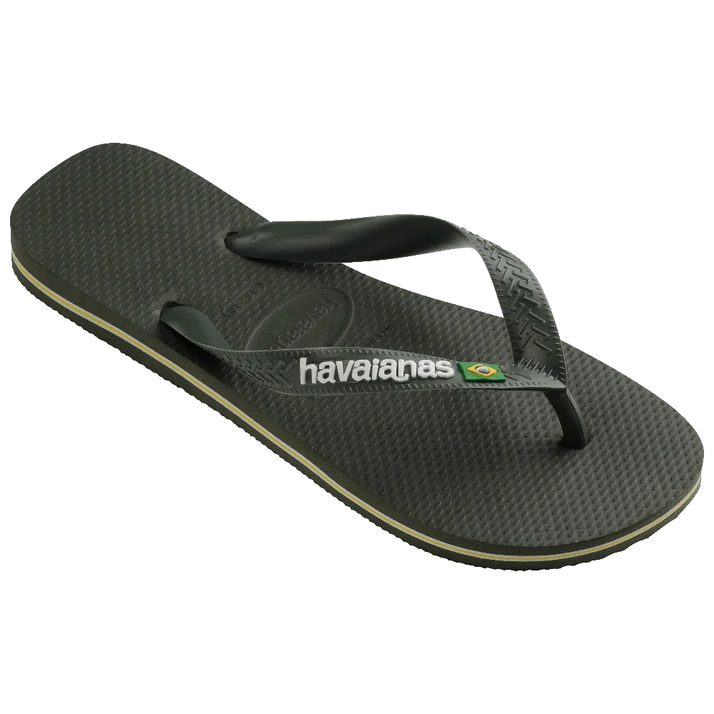 Brazil Logo Flip Flops