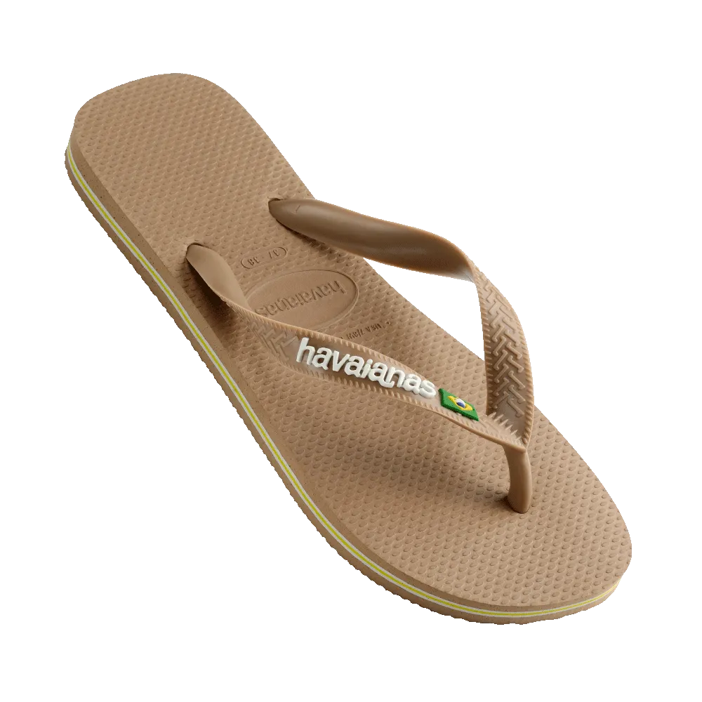 Brazil Logo Flip Flops