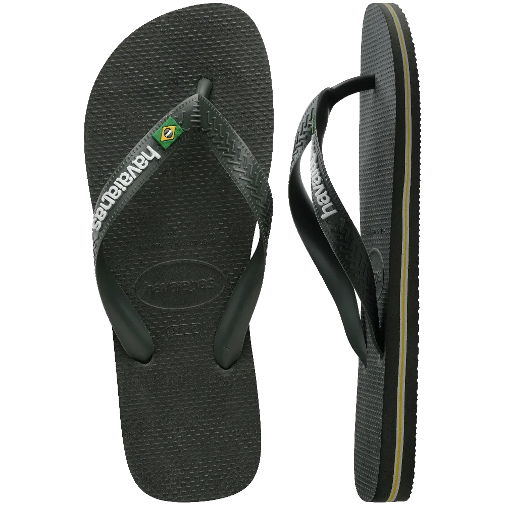 Brazil Logo Flip Flops
