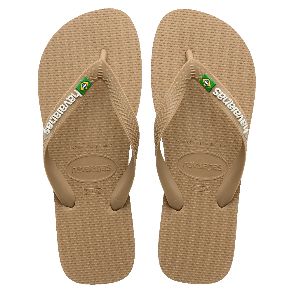 Brazil Logo Flip Flops