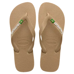 Brazil Logo Flip Flops