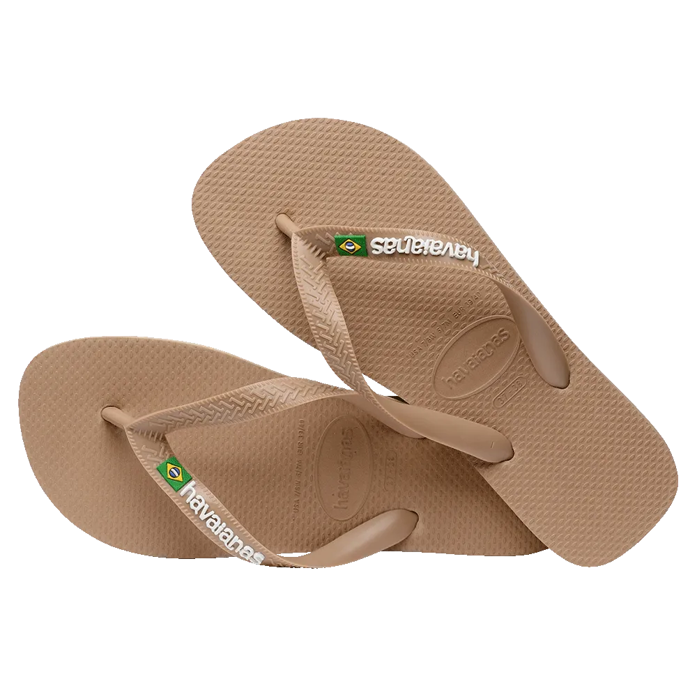 Brazil Logo Flip Flops