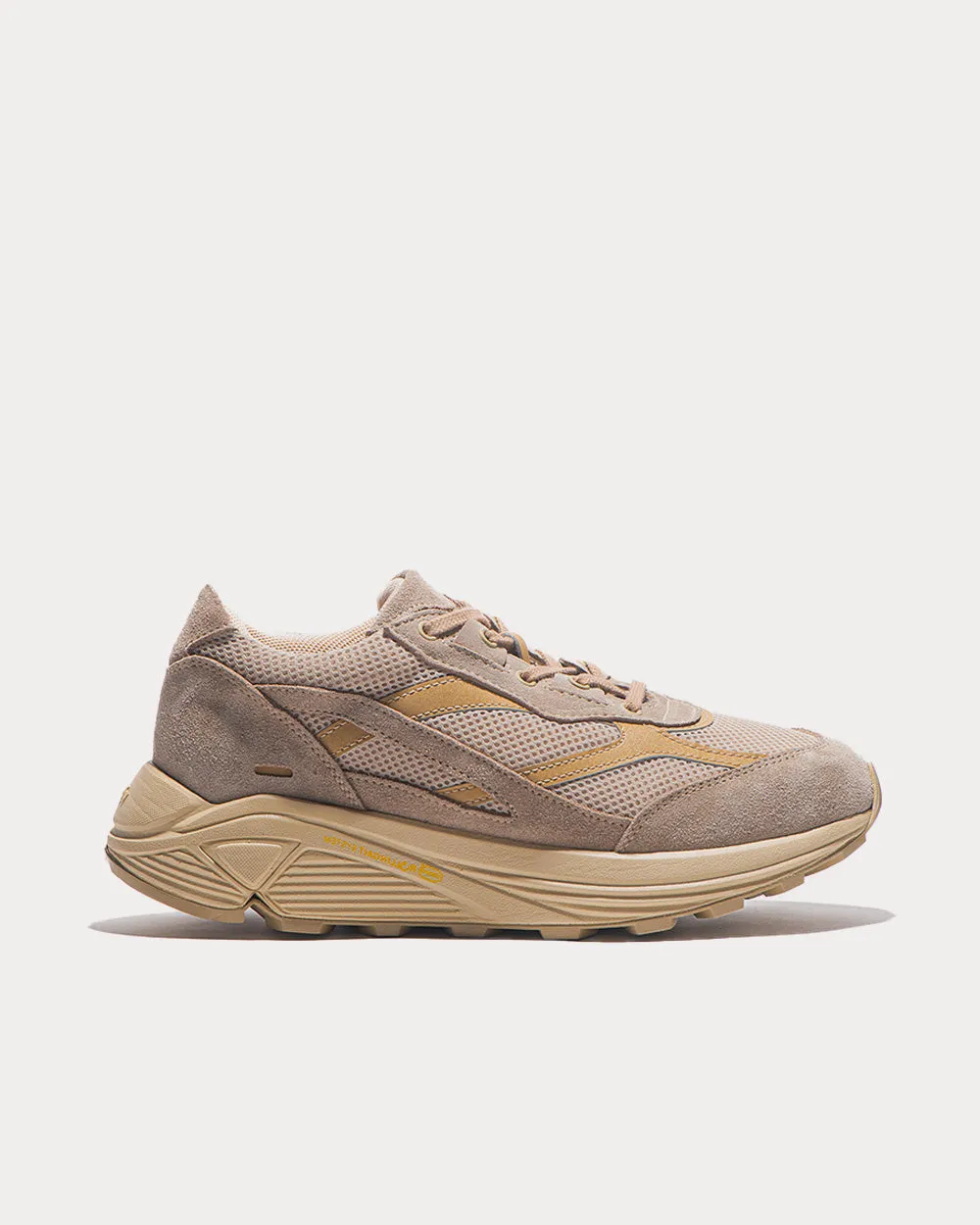 Breeze Walk Beige Low Top Sneakers