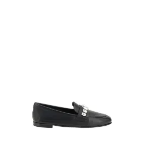 Casadei Loafers with sparkling embellishments