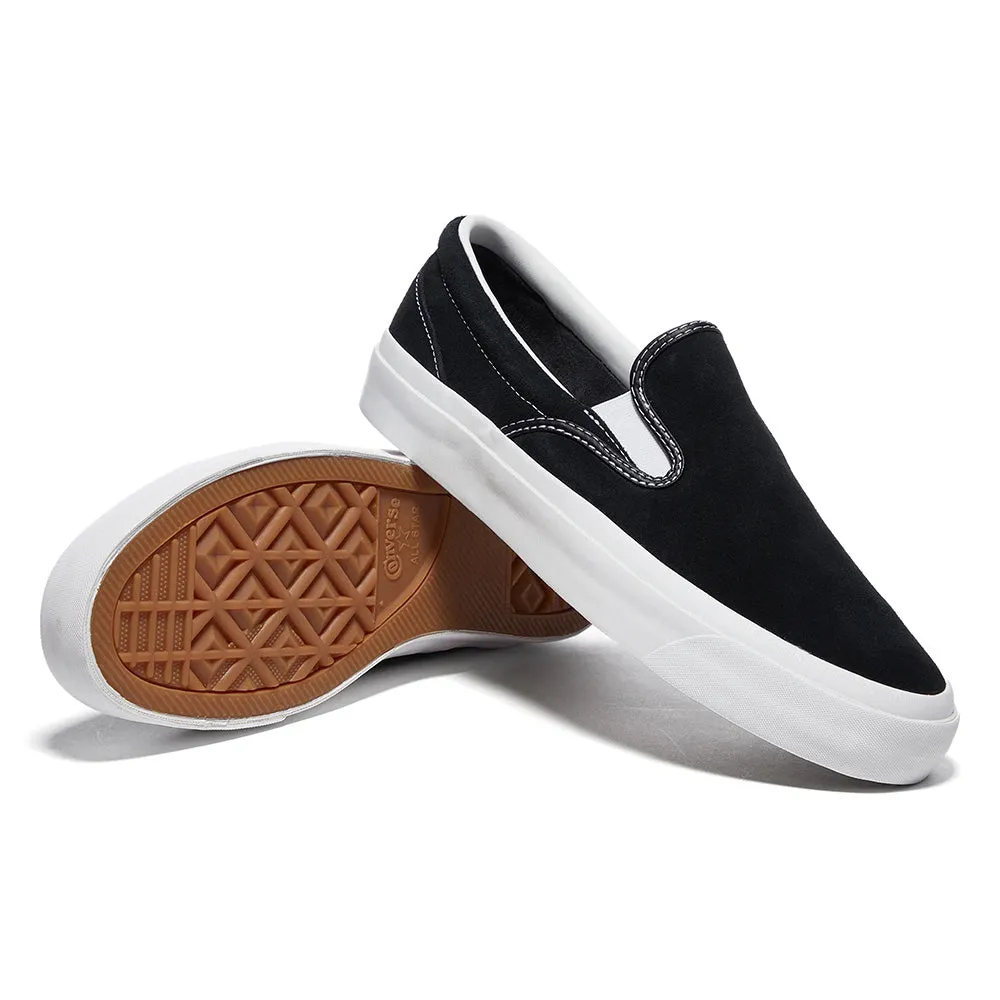 CONVERSE CONS ONE STAR CC PRO SUDE SLIP BLACK / WHITE