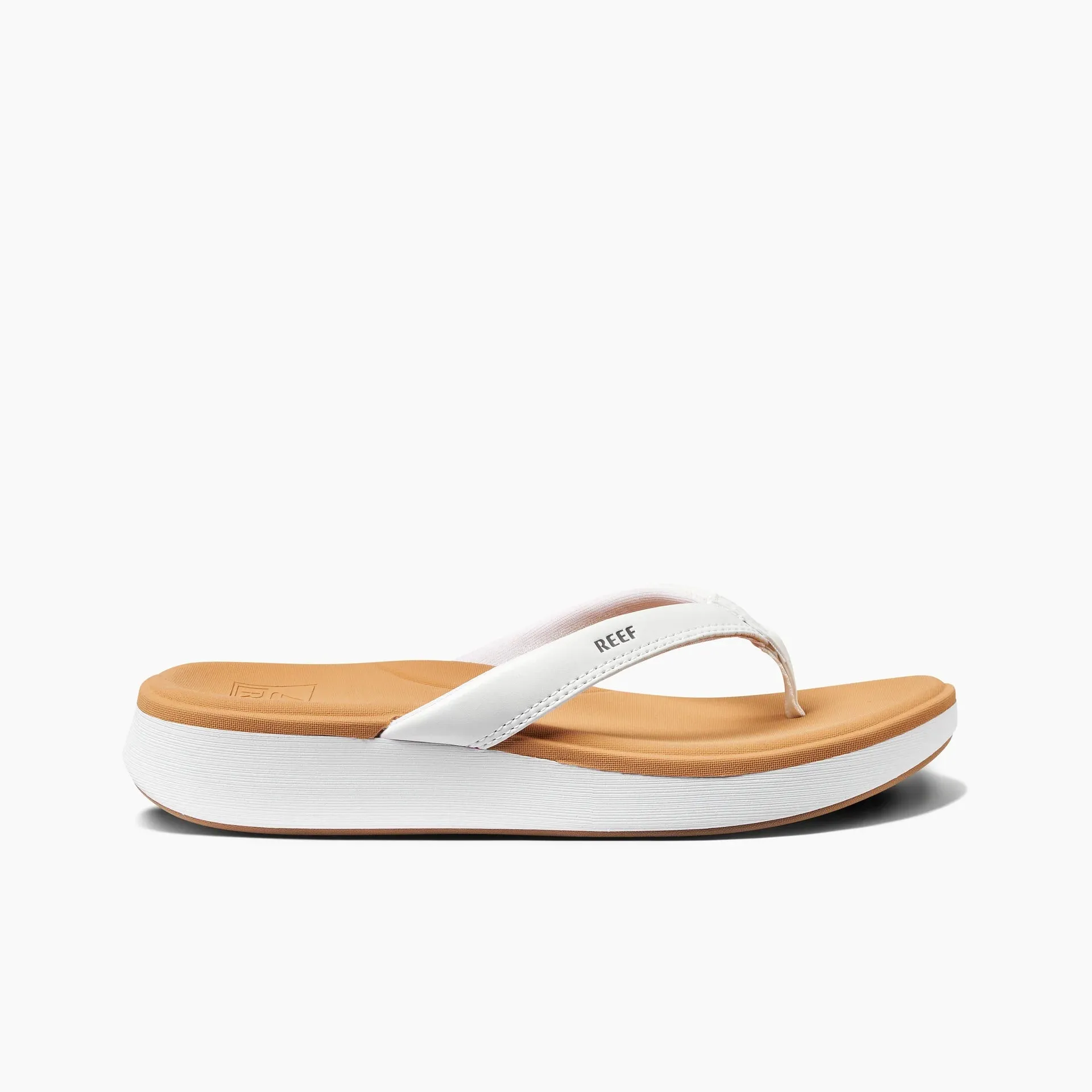 CUSHION CLOUD - WHITE/TAN