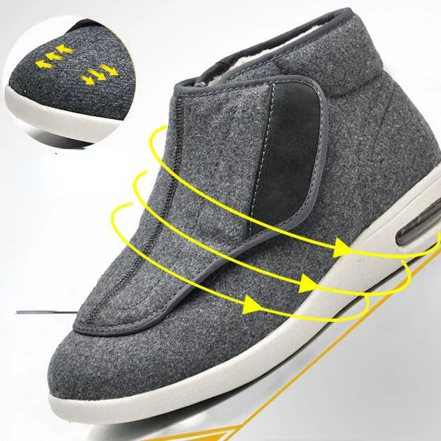 Cuzcare Orthopedic Women Shoes Diabetic Comfortable Walking Soft Soles