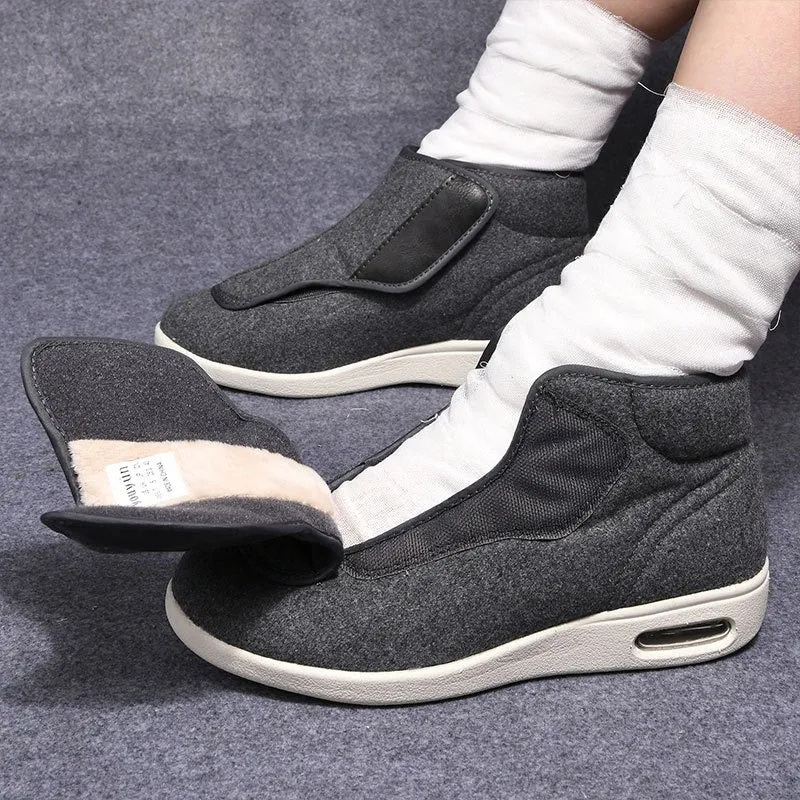 Cuzcare Orthopedic Women Shoes Diabetic Comfortable Walking Soft Soles
