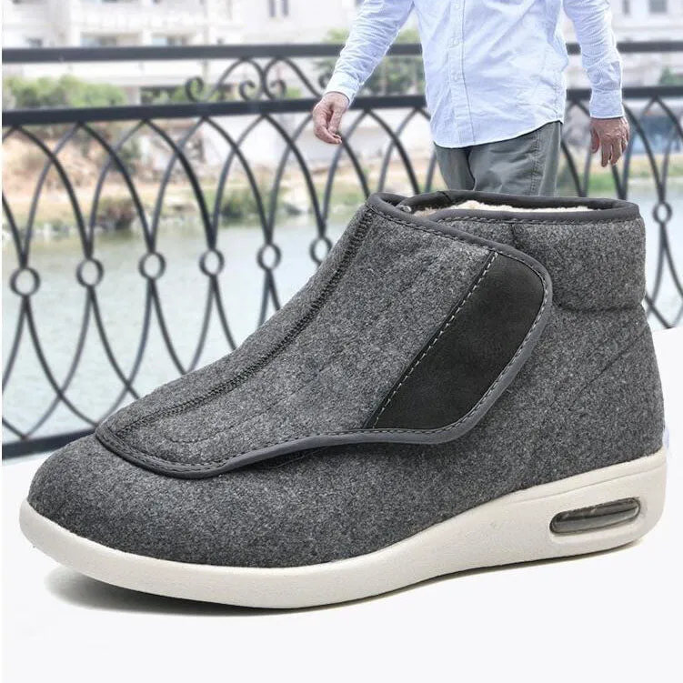 Cuzcare Orthopedic Women Shoes Diabetic Comfortable Walking Soft Soles