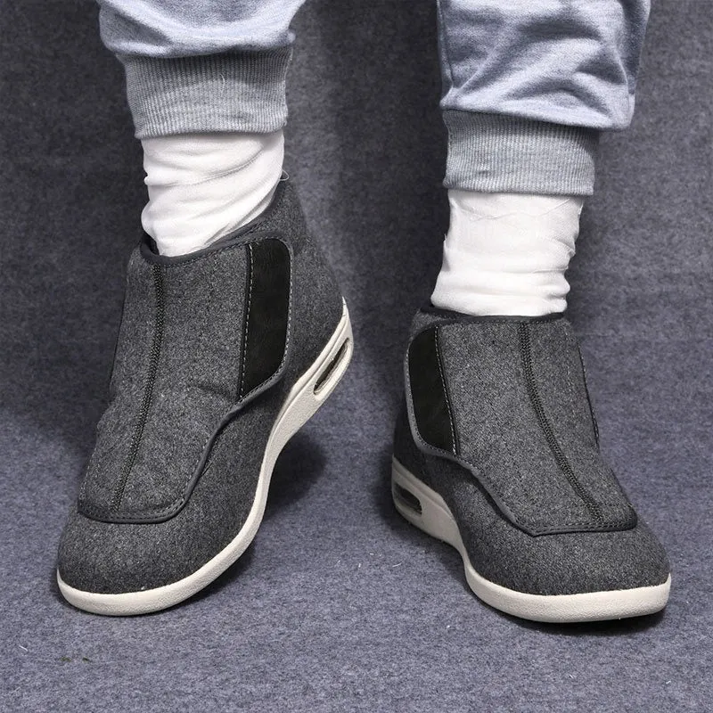 Cuzcare Orthopedic Women Shoes Diabetic Comfortable Walking Soft Soles