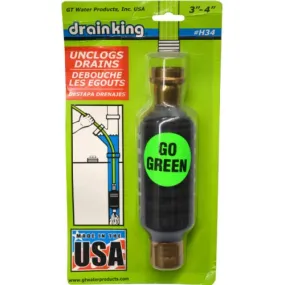 Drain King Water Pulse Draincleaner75-100mm Pipes