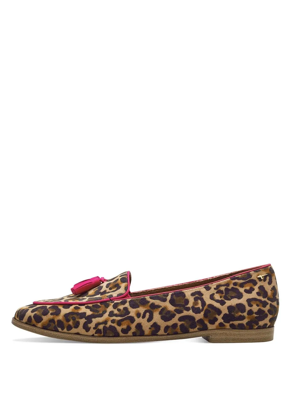 Flat Loafer Shoe - Leopard Comb