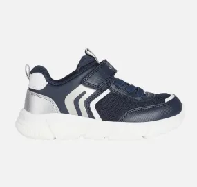 GEOX Aril Runners Navy Silver