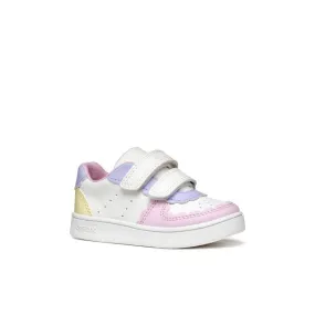 Geox Infants White Eclyper Baby Sneakers With Straps B555MA