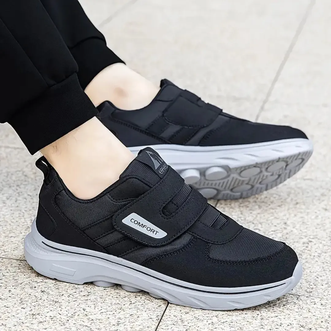 GRW Ortho Men Shoes UltraLight Comfortable Velcro Strap Walking Shoes