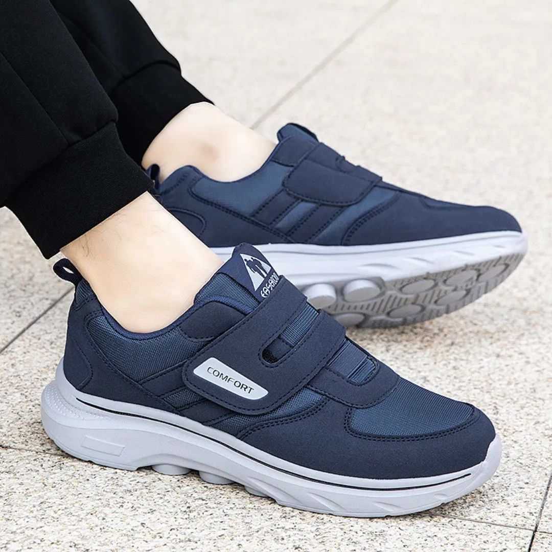 GRW Ortho Men Shoes UltraLight Comfortable Velcro Strap Walking Shoes
