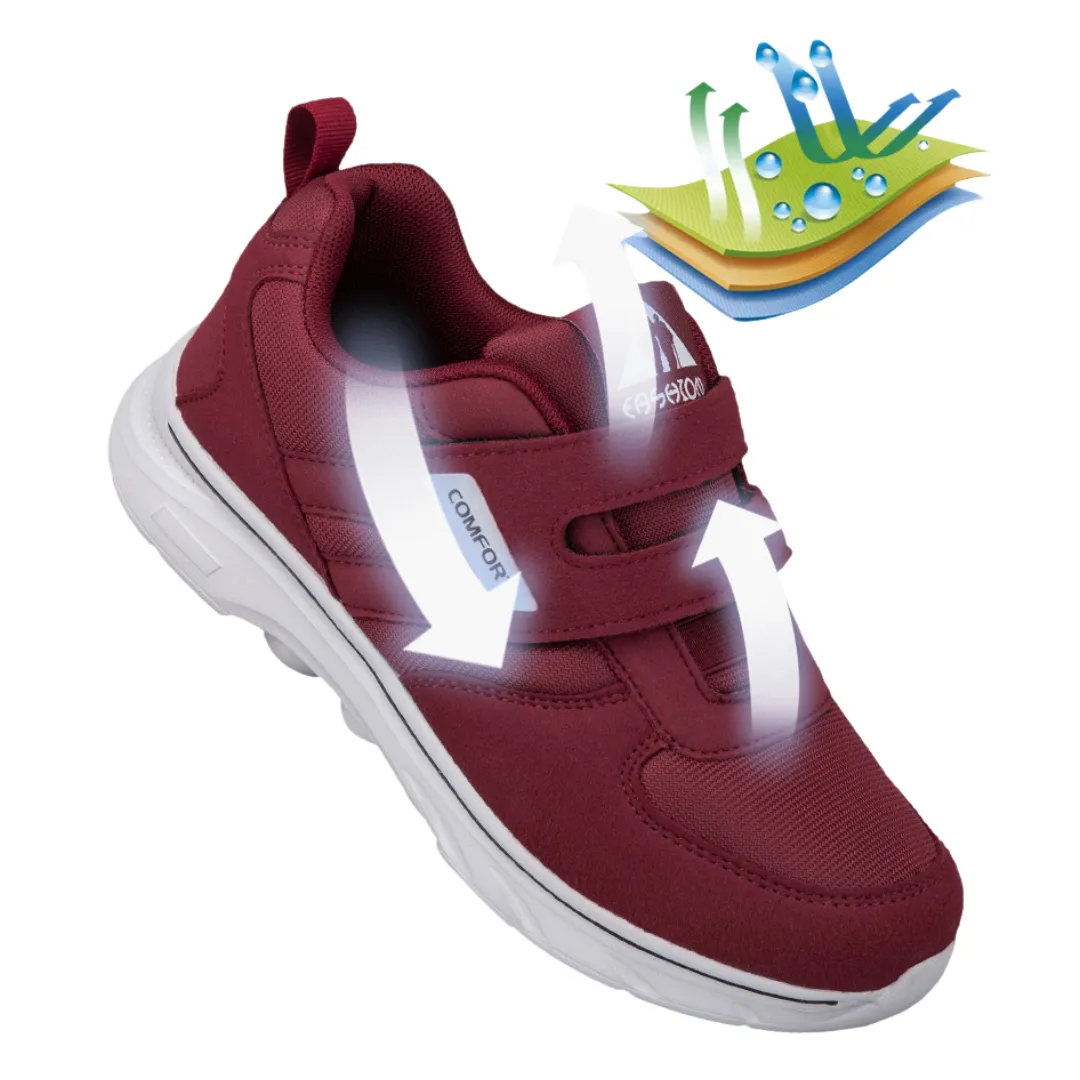 GRW Ortho Men Shoes UltraLight Comfortable Velcro Strap Walking Shoes
