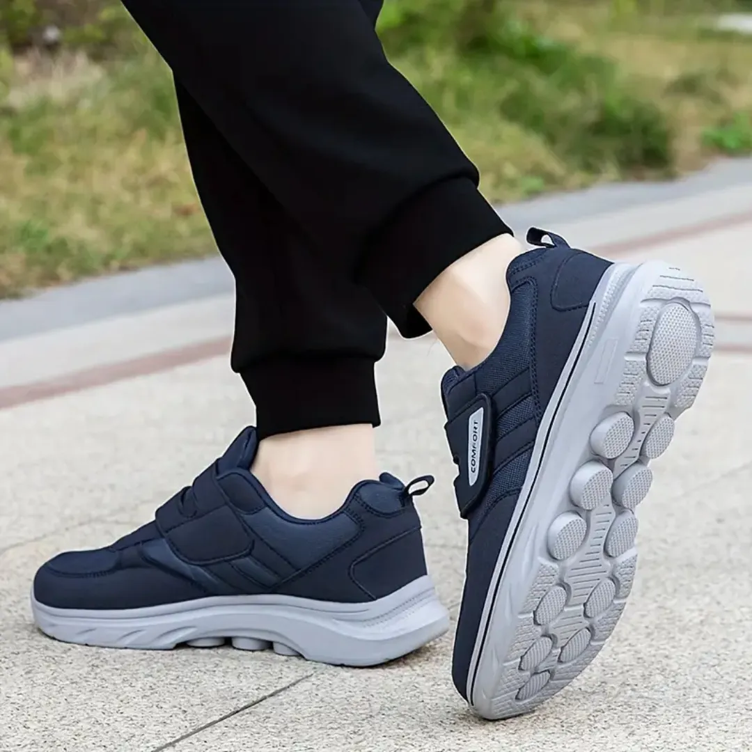 GRW Ortho Men Shoes UltraLight Comfortable Velcro Strap Walking Shoes