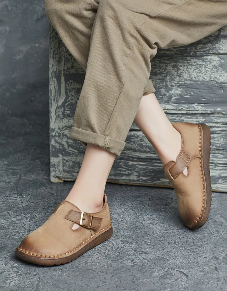 Handmade Soft Leather Comfortable Clogs for Women