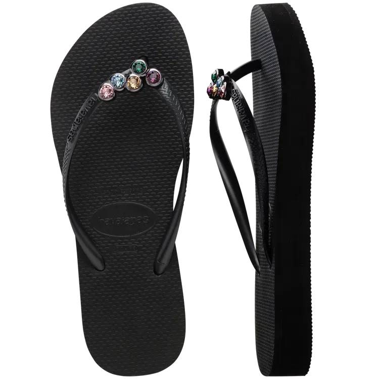 Havaianas Slim Flatform Luxury Flip Flops