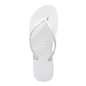 Havaianas Slim Thongs - White