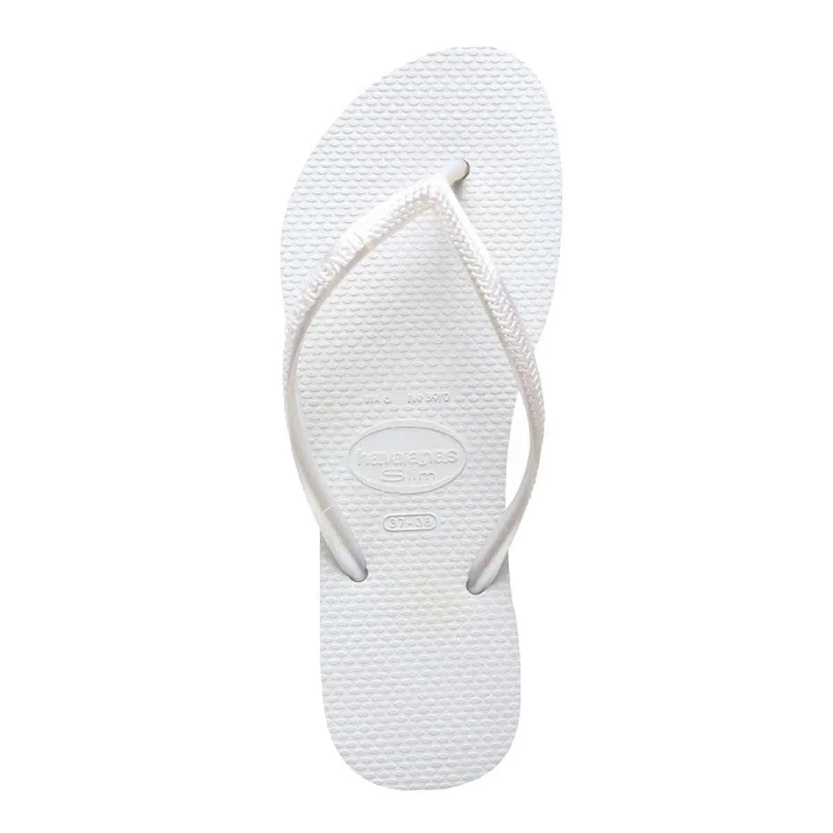 Havaianas Slim Thongs - White