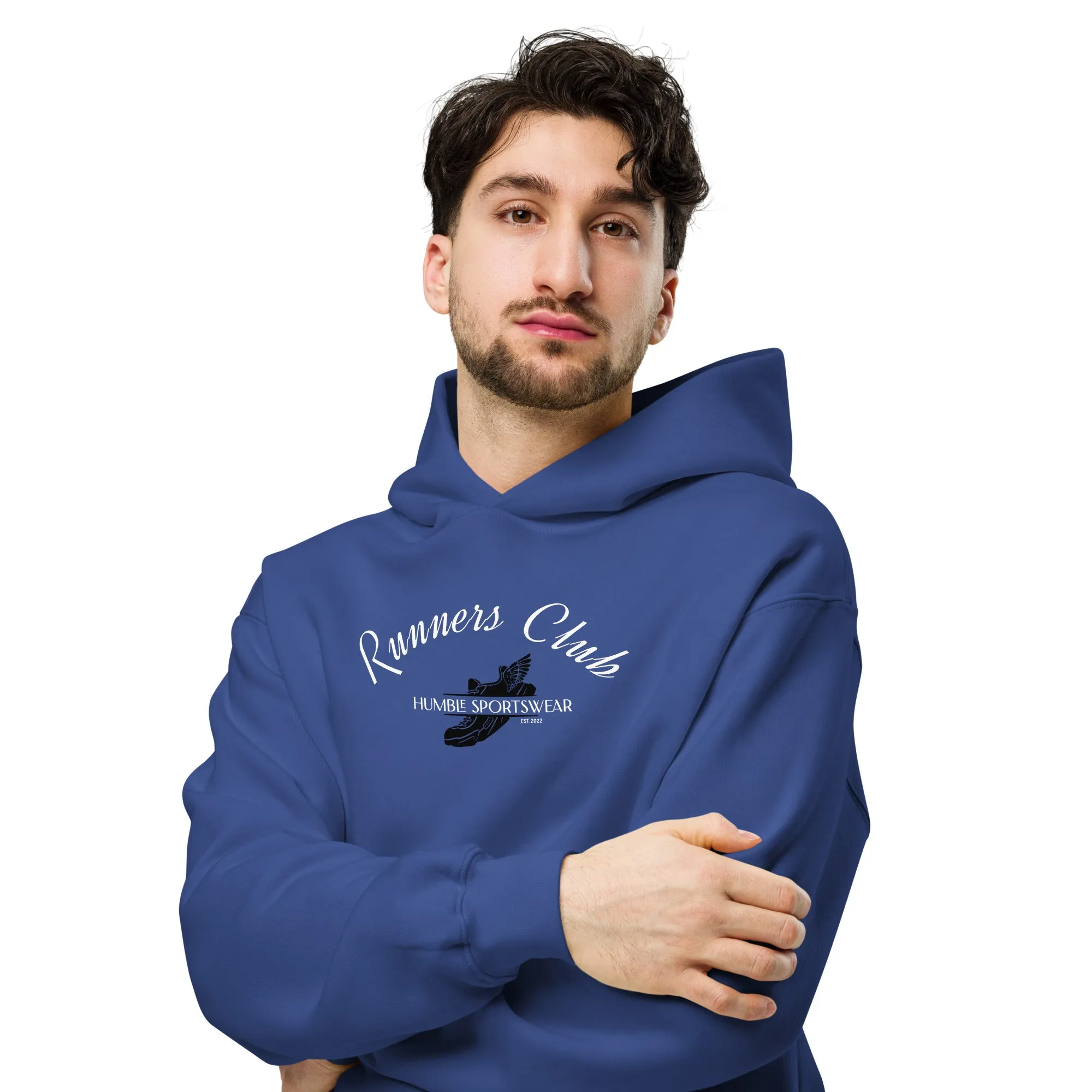 Humble Sportswear™ Men's Runners Club Oversized Hoodie