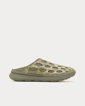 Hut Moc 2 Hydro Mule Olive Slip Ons