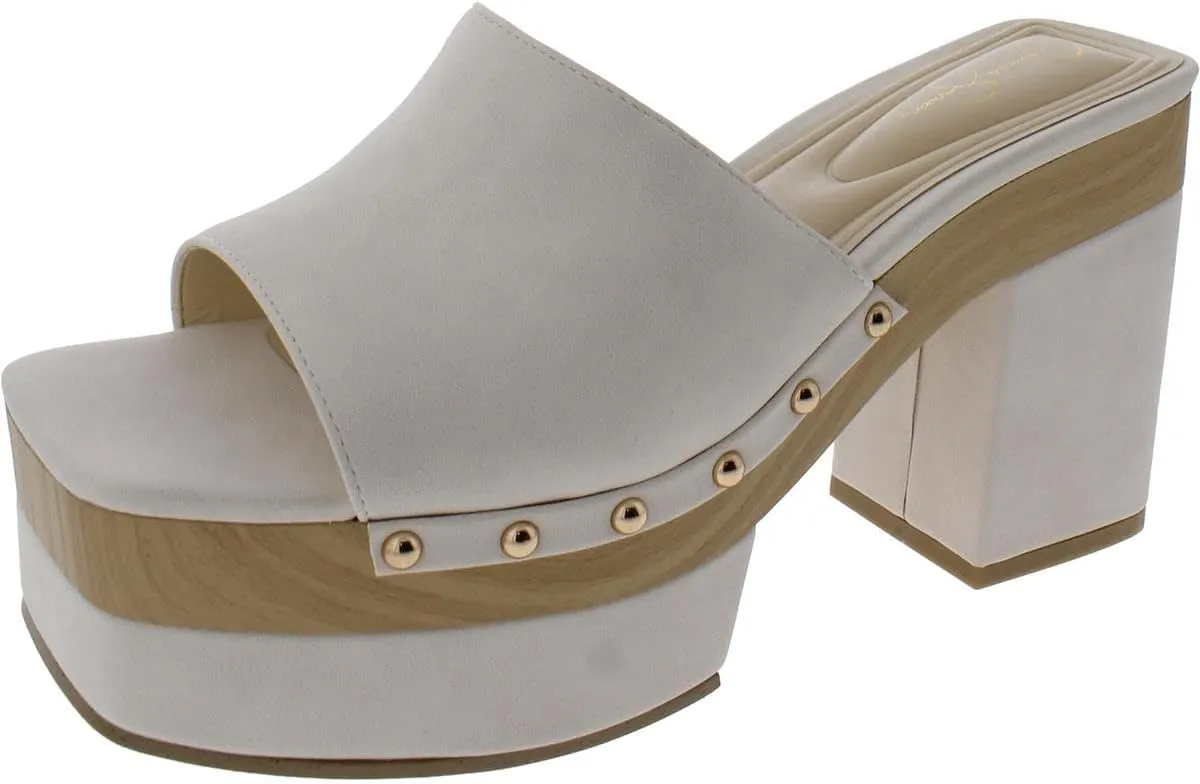 Jessica Simpson Womens Charlete Slide Platform Sandals