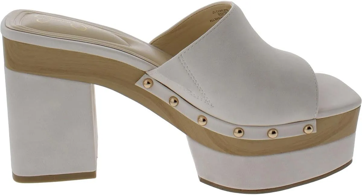 Jessica Simpson Womens Charlete Slide Platform Sandals