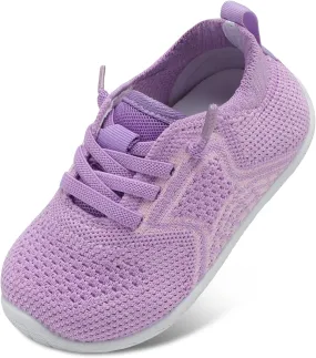 L-RUN Toddler Boys Girls Tennis Shoes Breathable Comfortable Barefoot Wide Summer School Walking Sneakers Baby First Walking Shoes