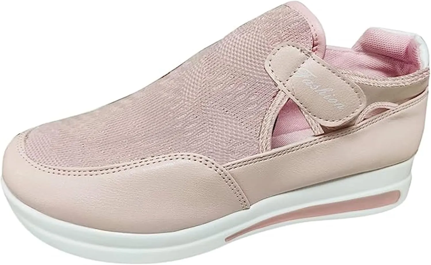Ladmiple Womens Shoes Dressy Casual Loafers Leather Sneakers Lace Up Fashion Comfortable Slip On Platform Walking Shoes