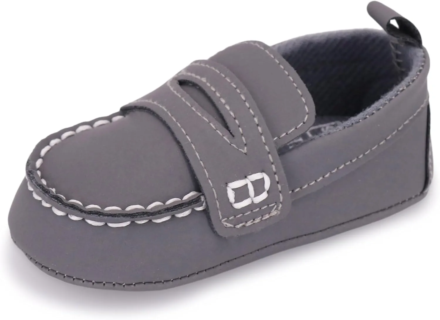 LONSOEN Baby Boys Girls Penny Loafers Infant Toddler Moccasins Soft Soles Dress Shoes