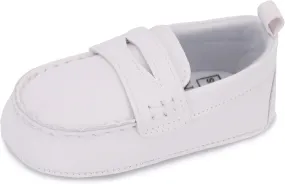 LONSOEN Baby Boys Girls Penny Loafers Infant Toddler Moccasins Soft Soles Dress Shoes