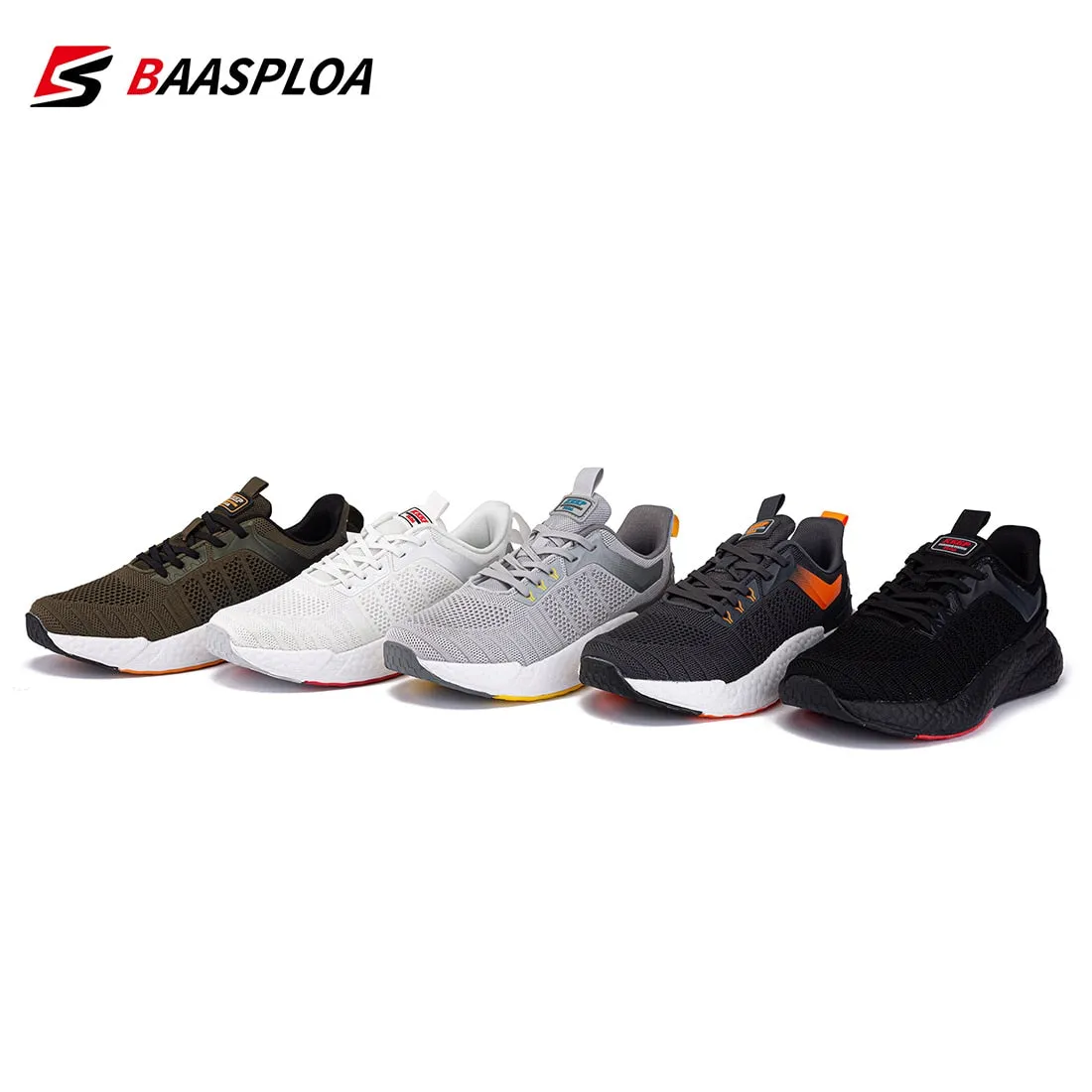 Men Sneaker Comfortable Knit Walking Shoes