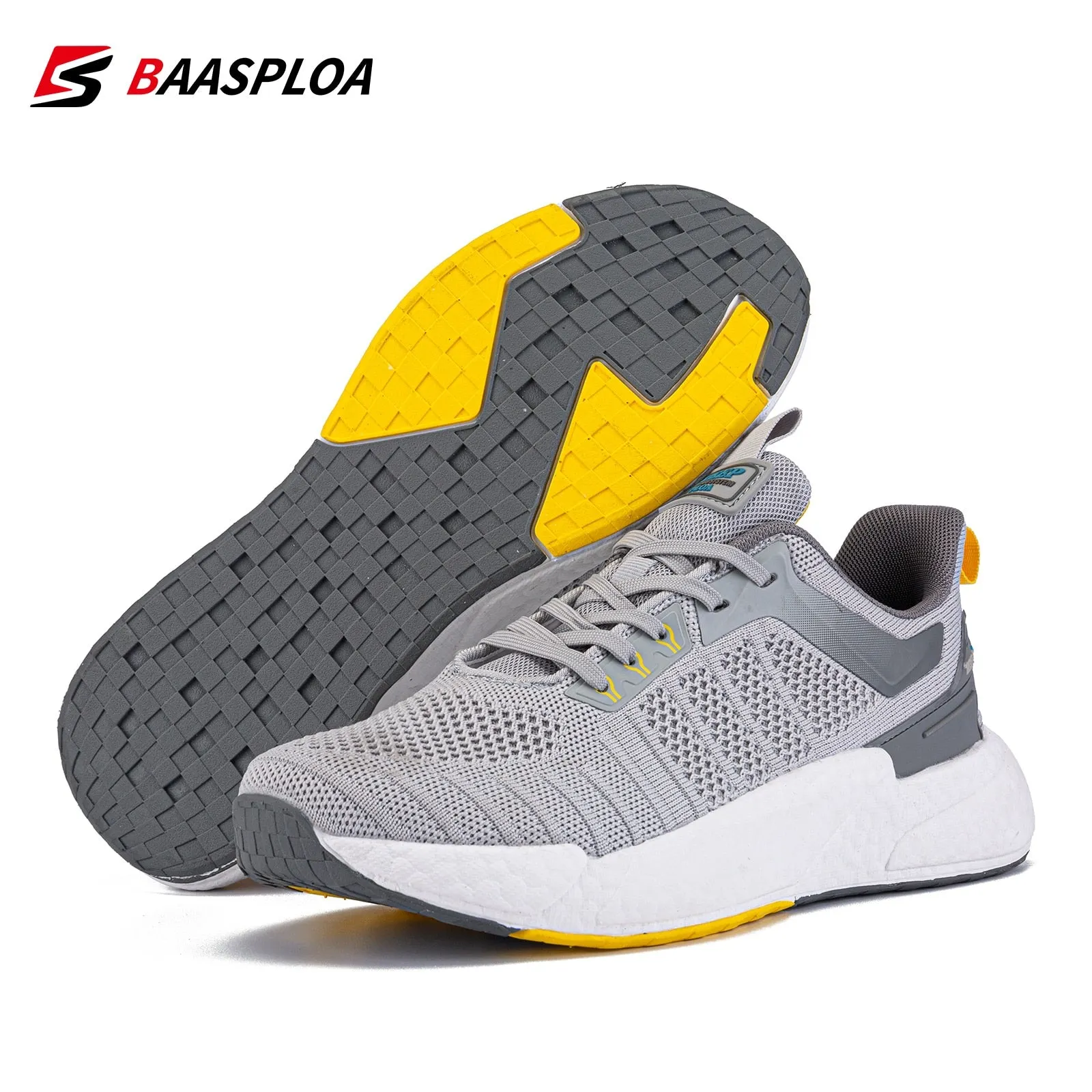 Men Sneaker Comfortable Knit Walking Shoes