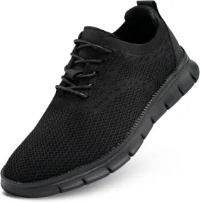 Mens Oxfords Lace-Up Lightweight Casual Walking Shoes Dress Shoes Fashion Sneakers Walking Shoes