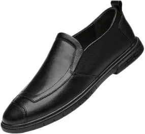 Mens Slip-Ons Loafers Fashion Classic Pointed Toe Oxford Shoes Men's Patent Leather Dress Shoes