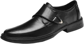 Mens Slip-Ons Loafers Genuine Leather Dress Shoes for Men Comfortable Business Casual Oxfords Penny