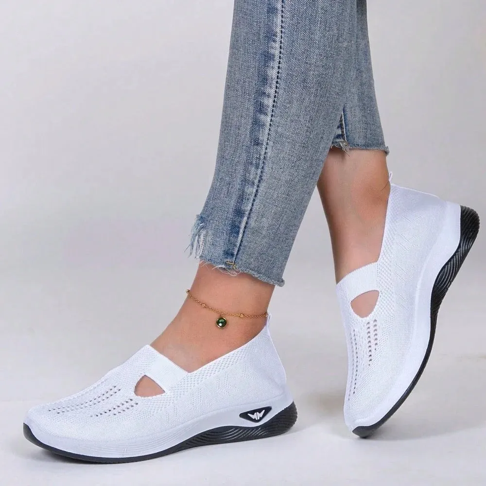 Nanccy Slip On Comfortable Breathable Women Shoes