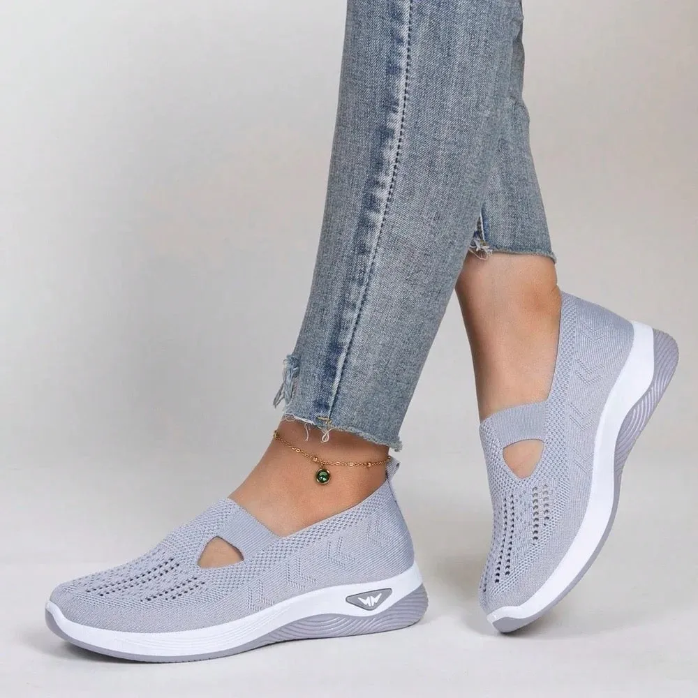 Nanccy Slip On Comfortable Breathable Women Shoes
