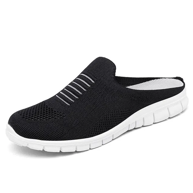 Nanccy Summer Casual Slip On Half Shoes Summer Casual Mesh Comfortable Shoes