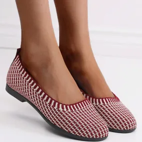 Nanccy Weaving Breathable Loafers  Comfortable Walking Casual Flats Shoes WF14