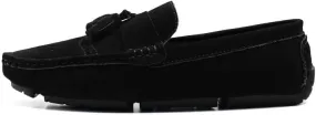 New Mens Loafers Shoe Nubuck Leather Tassel Penny Driving Loafers Anti-Slip Lightweight Flexible Outdoor Slip-on
