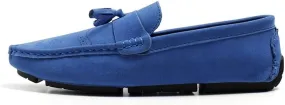 New Mens Loafers Shoe Nubuck Leather Tassel Penny Driving Loafers Anti-Slip Lightweight Flexible Outdoor Slip-on