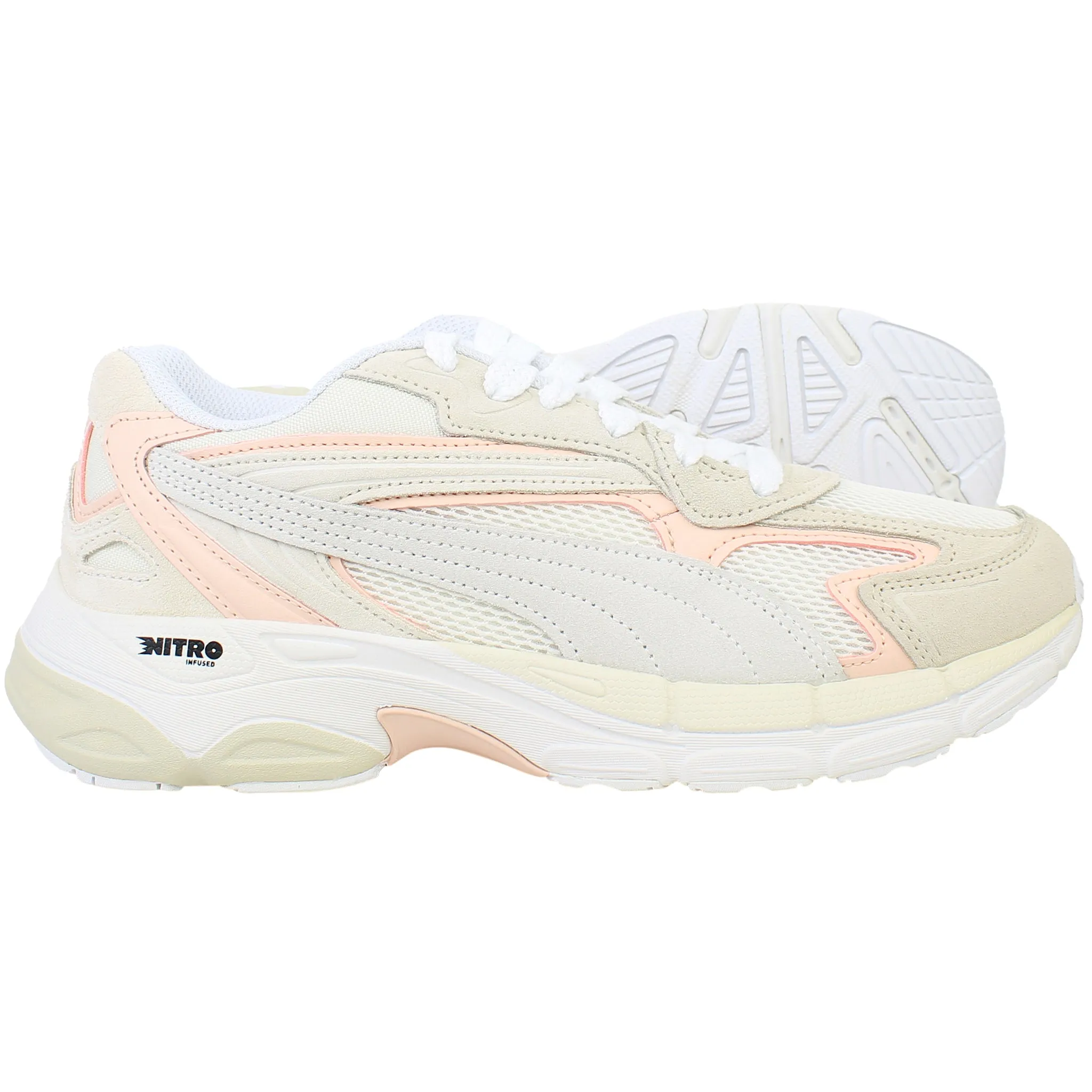 Puma Teveris Nitro Womens Beige Trainers
