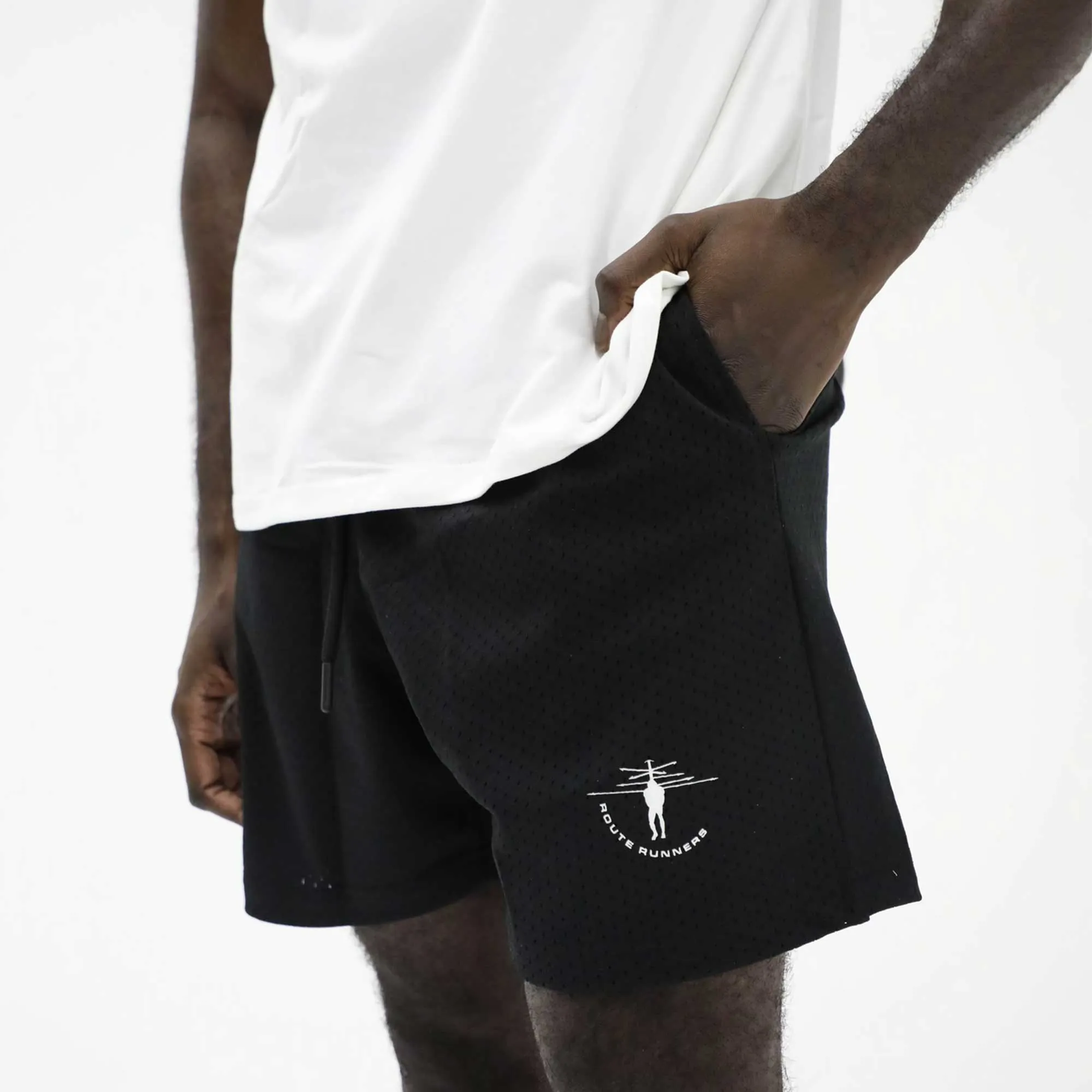 Route Runners Logo Shorts - (Black)